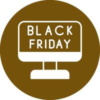 Black Friday Vector Icon