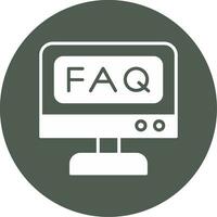 Faq Vector Icon