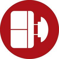 Emergency Button Vector Icon