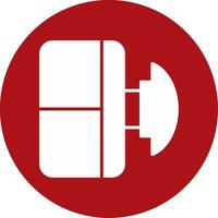 Emergency Button Vector Icon