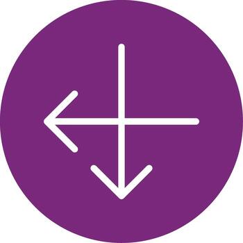 Intersect Vector Icon