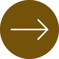 Right Arrow Vector Icon