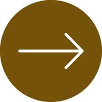 Right Arrow Vector Icon