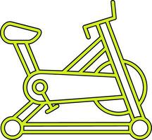 Stationary Bike Vector Icon