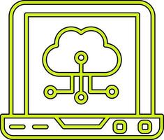 Cloud Computing Vector Icon