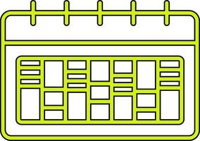 Schedule Vector Icon