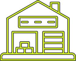 Warehouse Vector Icon