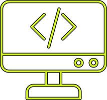 icono de vector de desarrollo web
