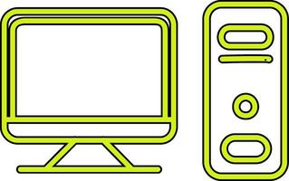 Computer Vector Icon
