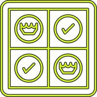 Checkers Vector Icon