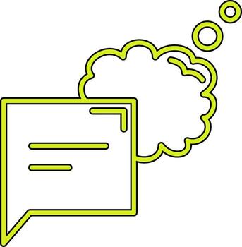 Thinking Vector Icon