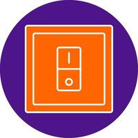 Switcher Line Filled Circle Icon vector