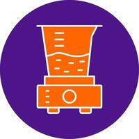 Juicer Line Filled Circle Icon vector