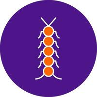 Insect Line Filled Circle Icon vector