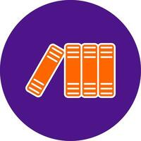 Files Line Filled Circle Icon vector
