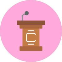 Lectern Vector Icon