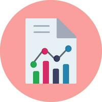 Stats paper Vector Icon