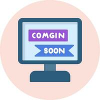 Coming Soon Vector Icon