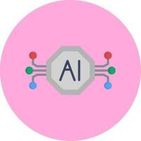 Artificial Intelligence Vector Icon