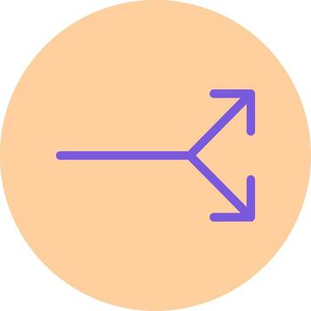 división vector icono