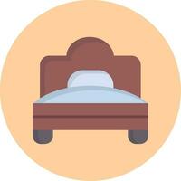 Single Bed Vector Icon