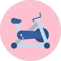 Stationary Bike Vector Icon