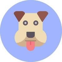 icono de vector de perro