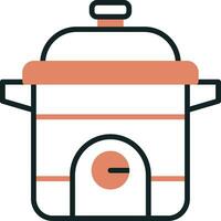 Rice Cooker Vector Icon