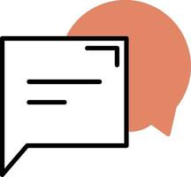 Speech Bubbles Vector Icon