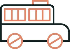 Prison Bus Vector Icon