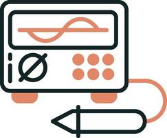 Oscilloscope Vector Icon