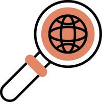 Magnifying Glass Vector Icon