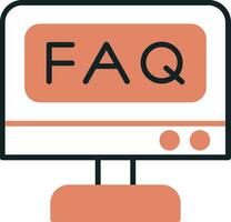 Faq Vector Icon