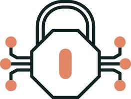 Encripted Vector Icon