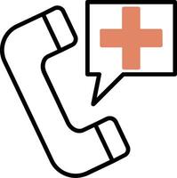 Emergency Call Vector Icon