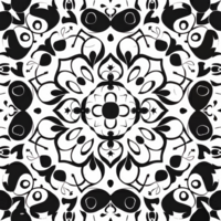 AI generated Pattern design vintage 90's png