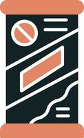 Roll Up Vector Icon