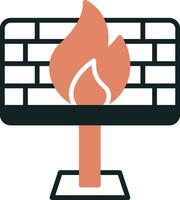 Firewall Vector Icon