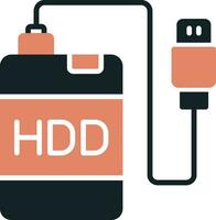 Harddisk Vector Icon