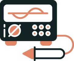 Oscilloscope Vector Icon