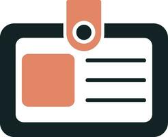 Identification Card Vector Icon