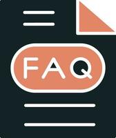 Faq Vector Icon