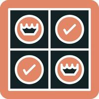 Checkers Vector Icon