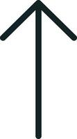 Up Arrow Vector Icon