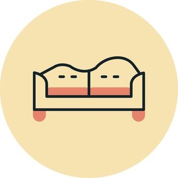 Sofa Vector Icon
