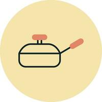 Frying Pan Vector Icon