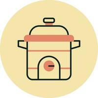 Rice Cooker Vector Icon