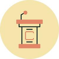 Lectern Vector Icon