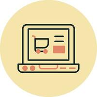 Online Shopping Vector Icon