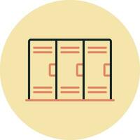 Lockers Vector Icon